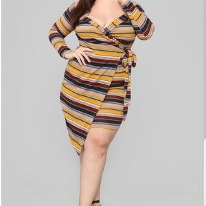 Love drunk wrap dress